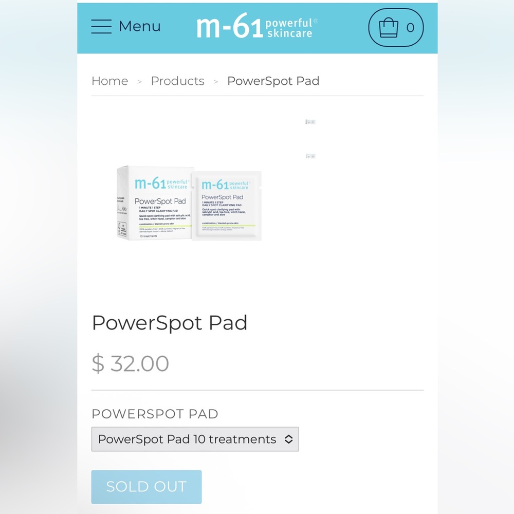 M-61 PowerSpot Pad (10) - Picture 4 of 4
